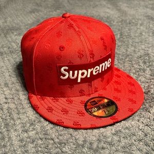 Supreme Monogram Box Logo New Era Hat
